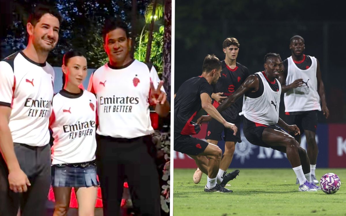 Pato dan Serginho, Pemotretan, Acara Puma: Tur Singapura AC Milan Berlanjut