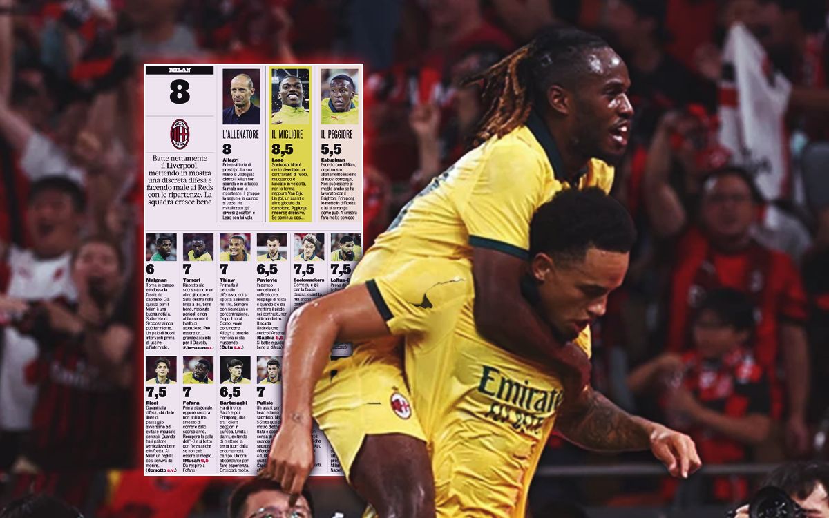 GDS: Peringkat Pemain Milan untuk Liverpool Thrashing – lebih terang dari sebelumnya