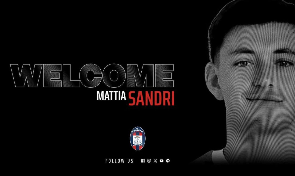 Resmi: AC Milan mengkonfirmasi Mattia Sandri telah bergabung dengan crotone dalam kesepakatan permanen