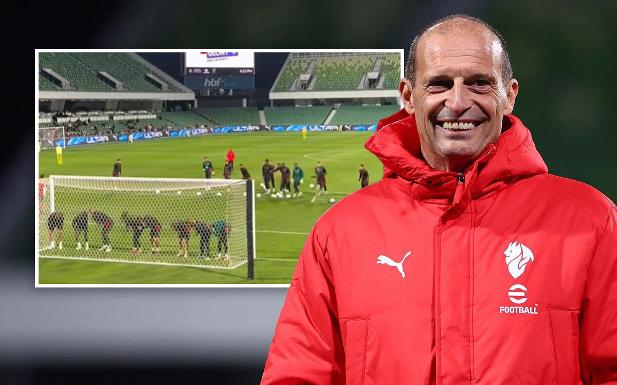 Tonton: Allegri mengimplementasikan hukuman ‘Red Ass’ untuk para pemain Milan dalam pelatihan