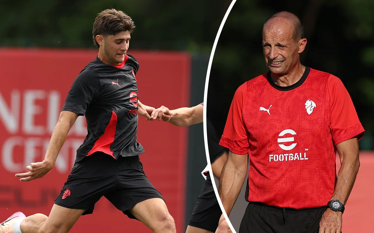 GDS: Milan harus memutuskan antara dua opsi karena Allegri akan menonton Liberali dengan cermat