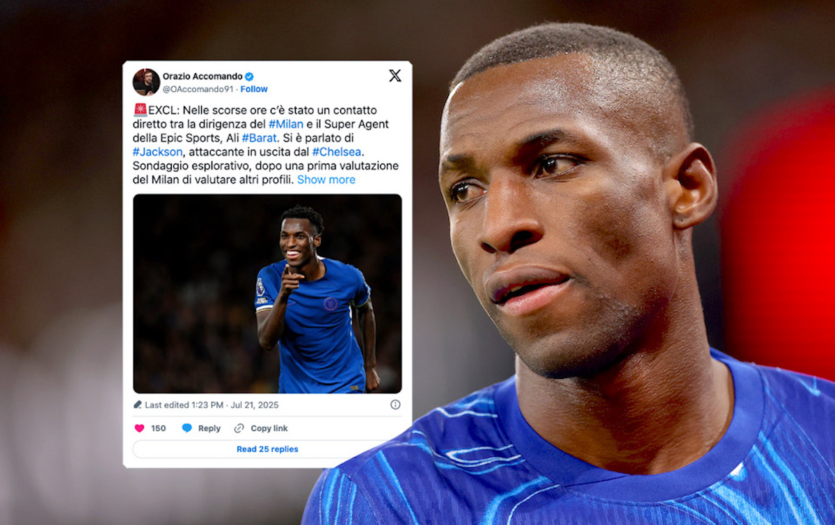 Mediaset: Milan dalam pembicaraan dengan agen striker Chelsea meskipun pembicaraan dengan label harga € 100 juta